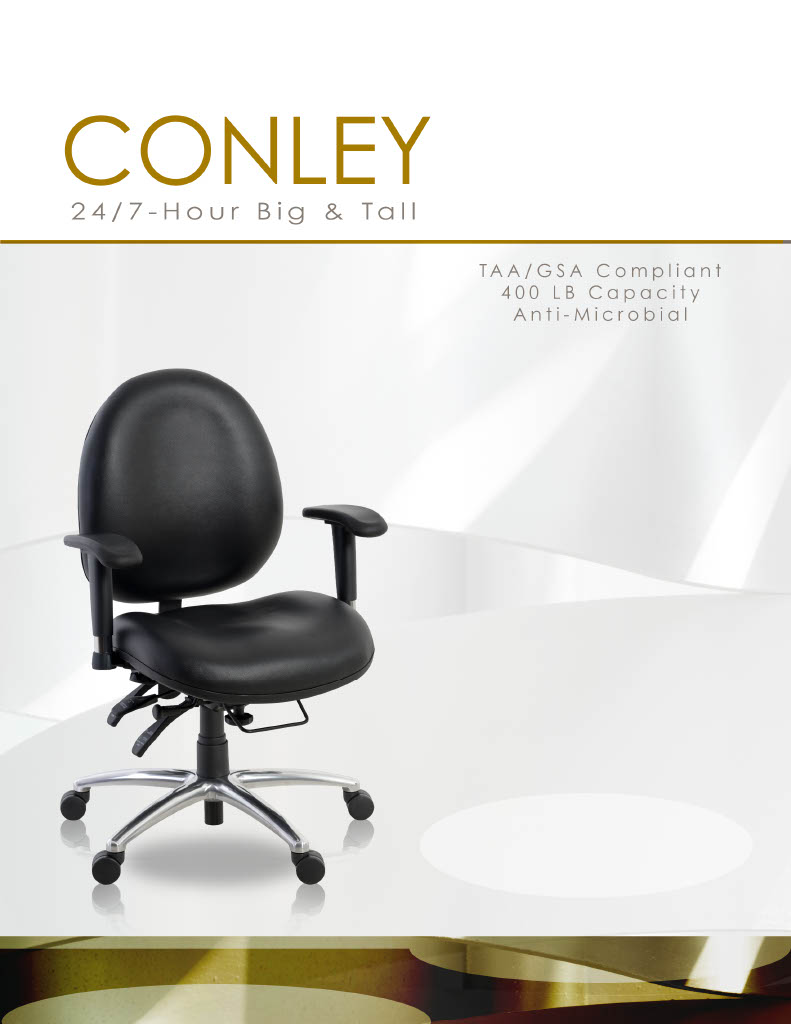 Conley 247 Big and Tall Chair Brochure